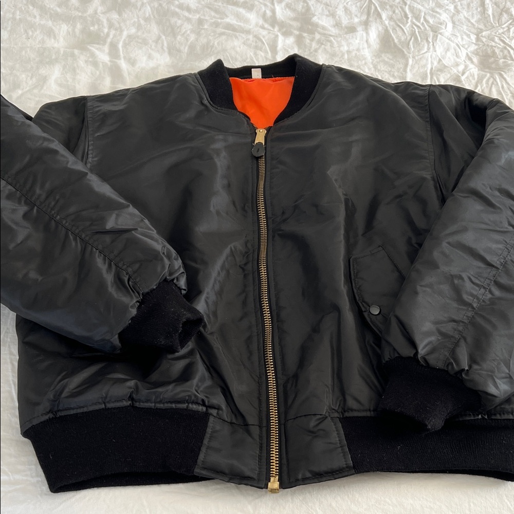 Vintage 70s Black MA-1 Flight Jacket
Bomber Rothco